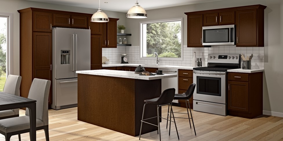 Merillat Kitchen and Bath cabinets from Mead Lumber 1