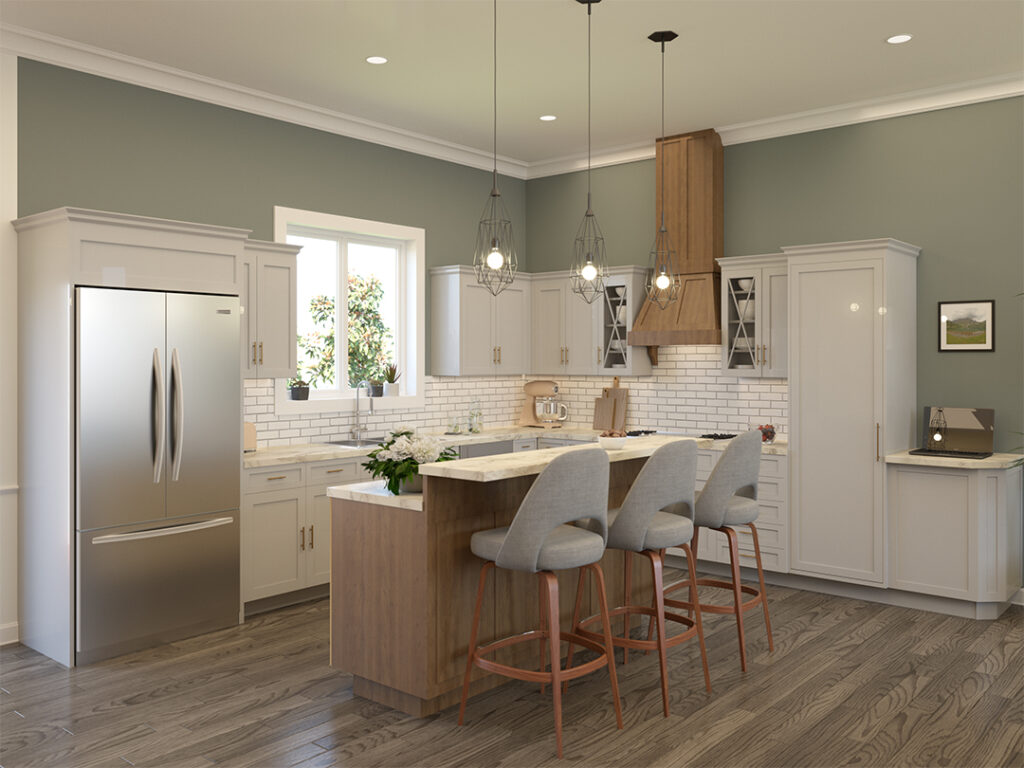 Spring Brook Kitchen Rendering - Mead Legacy House Plans