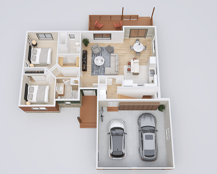 Iron Flats Floor Plan from Mead Legacy